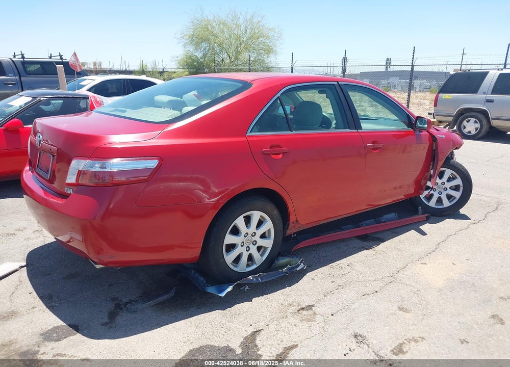 2009 TOYOTA CAMRY HYBRID VIN: 4T1BB46K49U107766