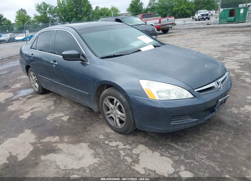 2007 HONDA ACCORD 2.4 EX VIN: 1HGCM56747A038792