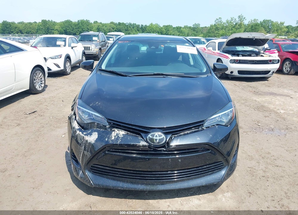 2018 TOYOTA COROLLA LE VIN: 2T1BURHE9JC964444