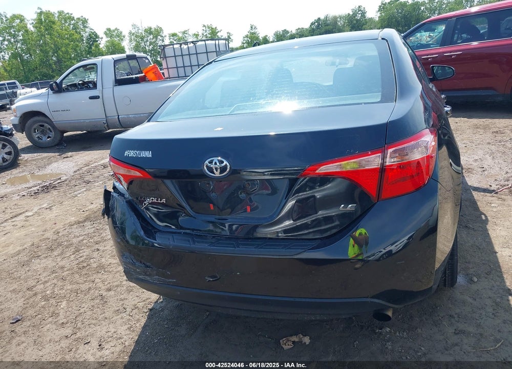 2018 TOYOTA COROLLA LE VIN: 2T1BURHE9JC964444