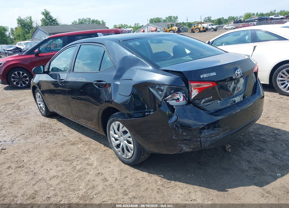 2018 TOYOTA COROLLA LE VIN: 2T1BURHE9JC964444