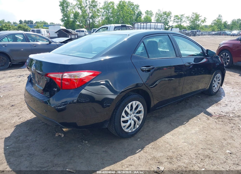 2018 TOYOTA COROLLA LE VIN: 2T1BURHE9JC964444