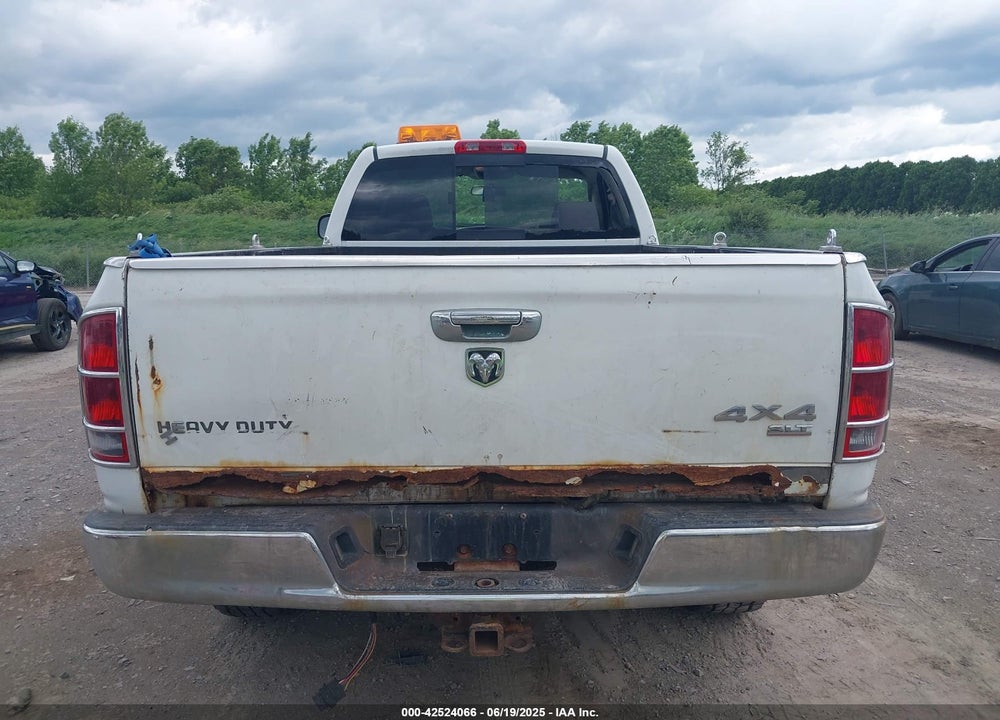 2006 DODGE RAM 2500 SLT/TRX4 OFF ROAD/SPORT/POWER WAGON VIN: 3D7KS26D36G177158