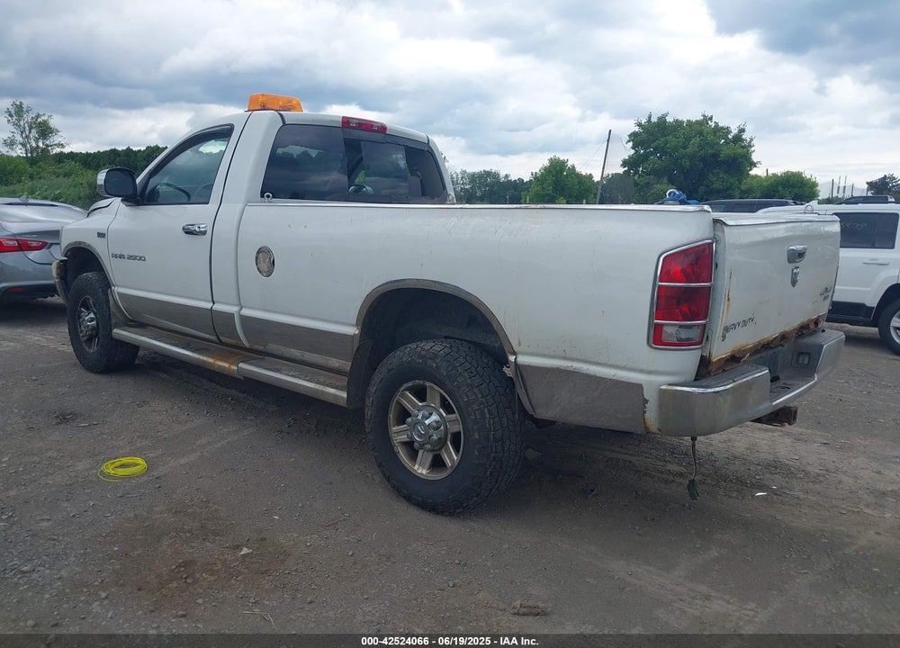 2006 DODGE RAM 2500 SLT/TRX4 OFF ROAD/SPORT/POWER WAGON VIN: 3D7KS26D36G177158