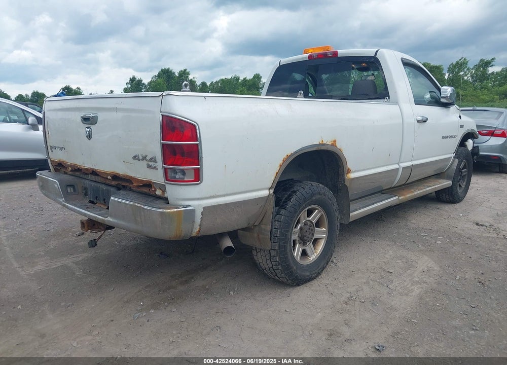 2006 DODGE RAM 2500 SLT/TRX4 OFF ROAD/SPORT/POWER WAGON VIN: 3D7KS26D36G177158