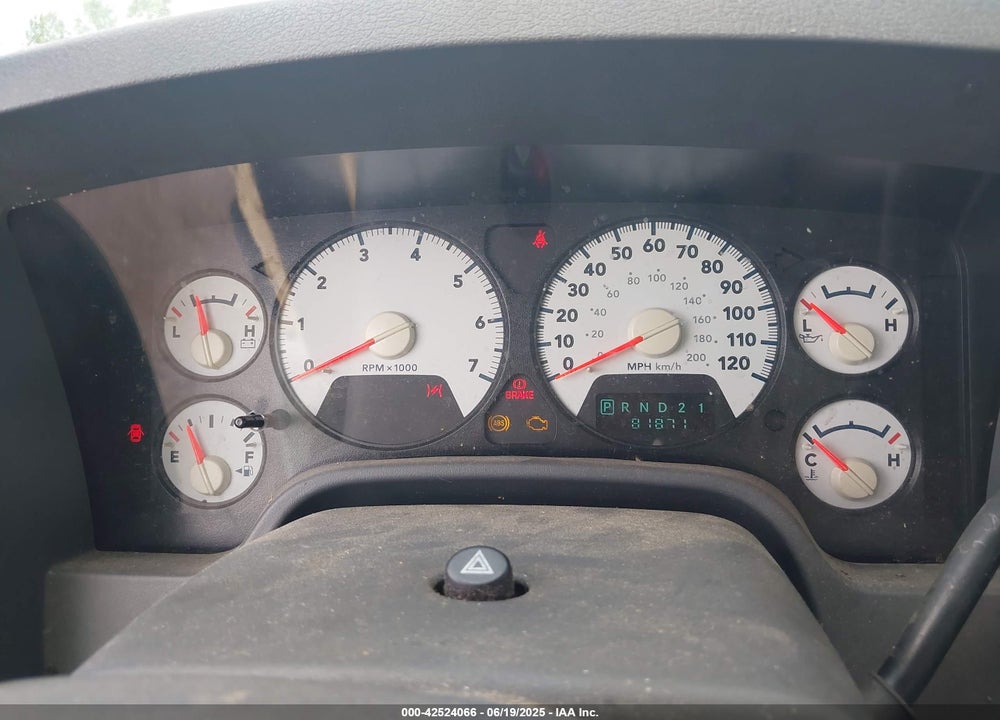 2006 DODGE RAM 2500 SLT/TRX4 OFF ROAD/SPORT/POWER WAGON VIN: 3D7KS26D36G177158