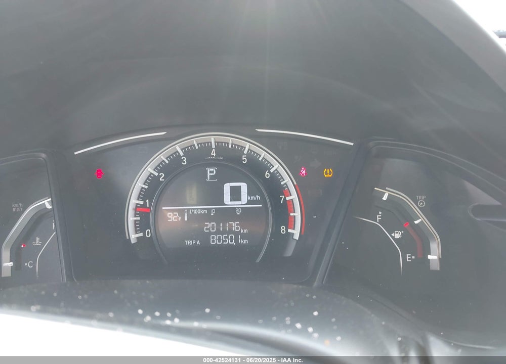 2017 HONDA CIVIC VIN: 2HGFC4B01HH304596