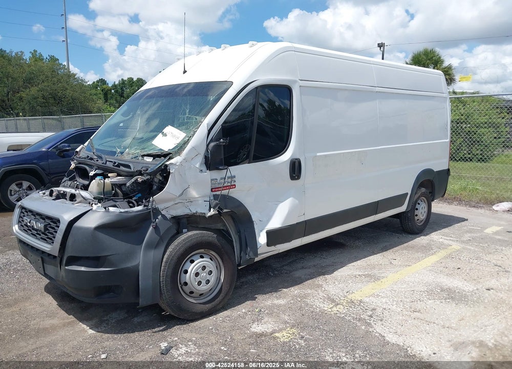 2020 RAM PROMASTER 2500 HIGH ROOF 159 WB VIN: 3C6TRVDG3LE101219