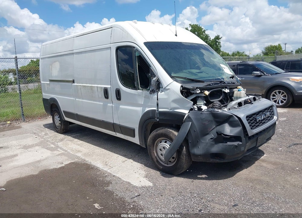 2020 RAM PROMASTER 2500 HIGH ROOF 159 WB VIN: 3C6TRVDG3LE101219