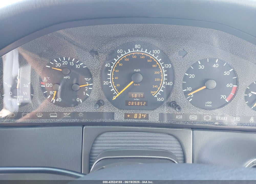 1995 MERCEDES-BENZ S 420 VIN: WDBGA43E5SA211829