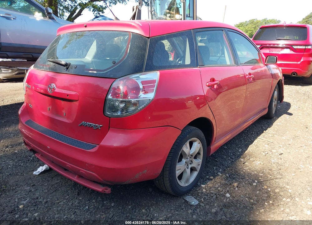2008 TOYOTA MATRIX VIN: 2T1KR32E78C706599