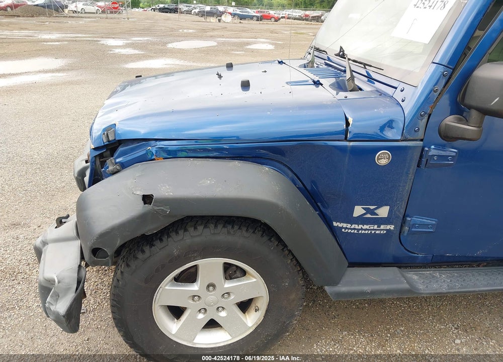 2009 JEEP WRANGLER UNLIMITED VIN: 1J4GA39119L761487