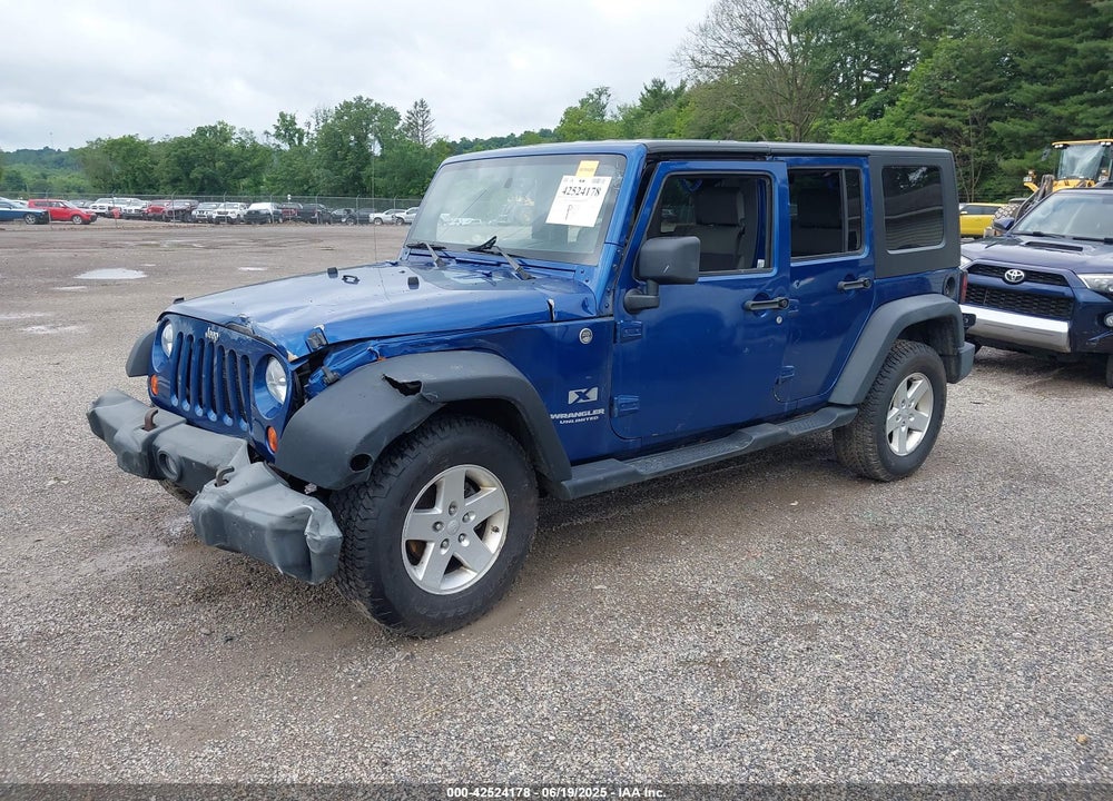 2009 JEEP WRANGLER UNLIMITED VIN: 1J4GA39119L761487