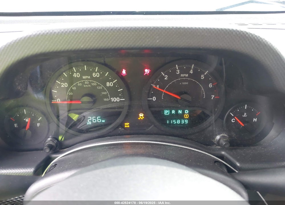 2009 JEEP WRANGLER UNLIMITED VIN: 1J4GA39119L761487