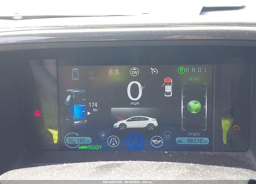 2014 CHEVROLET VOLT VIN: 1G1RA6E48EU161918