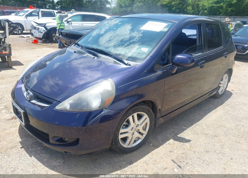 2008 HONDA FIT VIN: JHMGD38648S013295