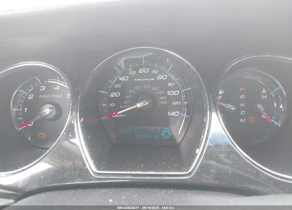 2011 FORD TAURUS LIMITED VIN: 1FAHP2FW6BG107561