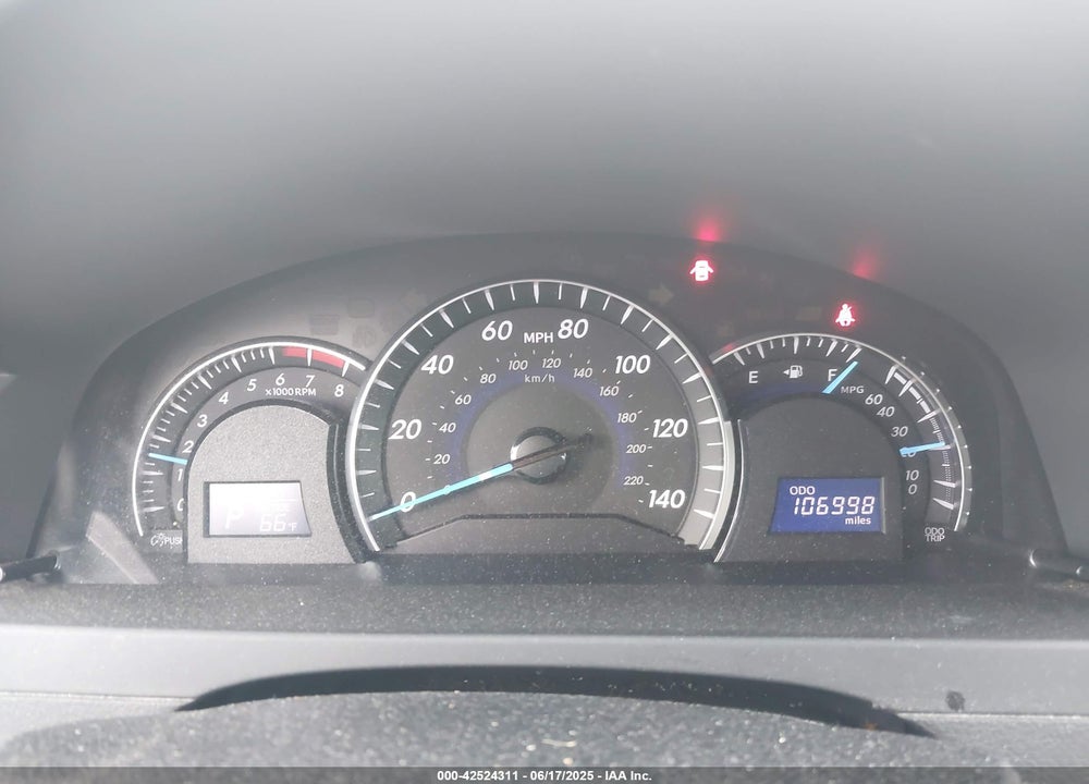 2012 TOYOTA CAMRY VIN: 4T4BF1FK5CR205852