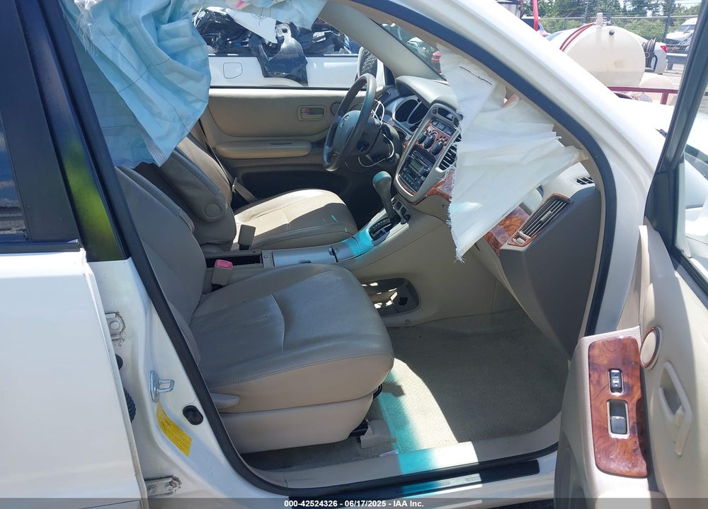 2007 TOYOTA HIGHLANDER V6 VIN: JTEDP21AX70138845