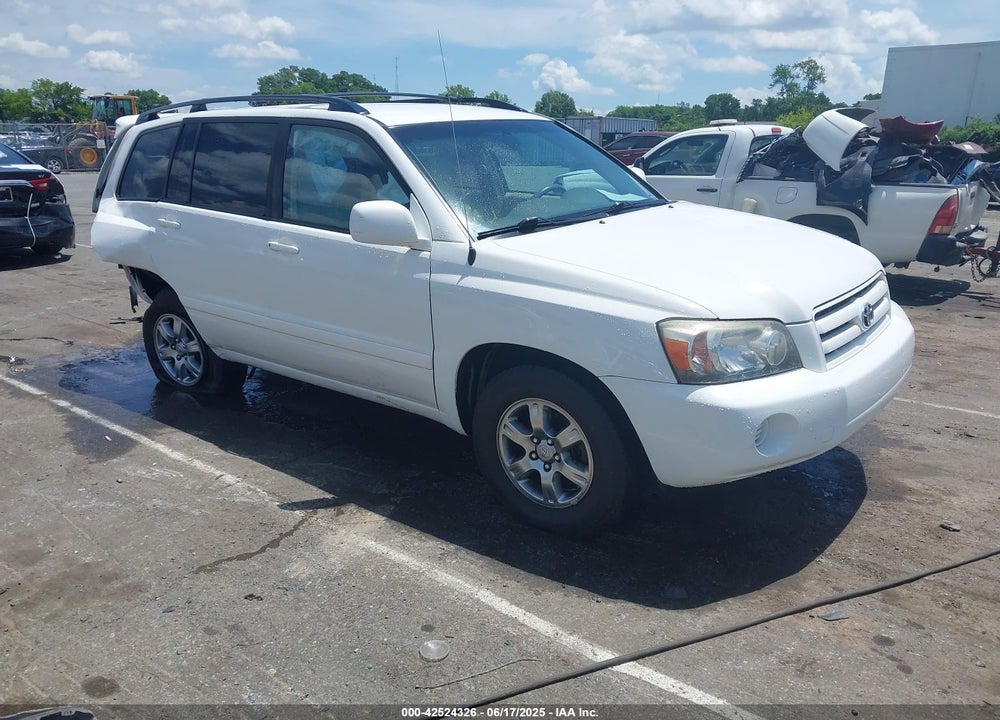2007 TOYOTA HIGHLANDER V6 VIN: JTEDP21AX70138845