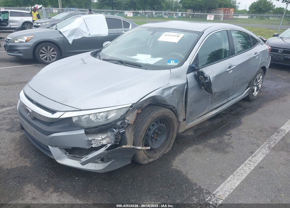 2018 HONDA CIVIC VIN: 2HGFC2F59JH537576