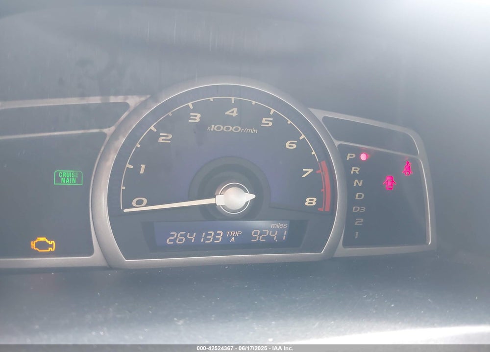 2007 HONDA CIVIC VIN: 1HGFA16827L072189