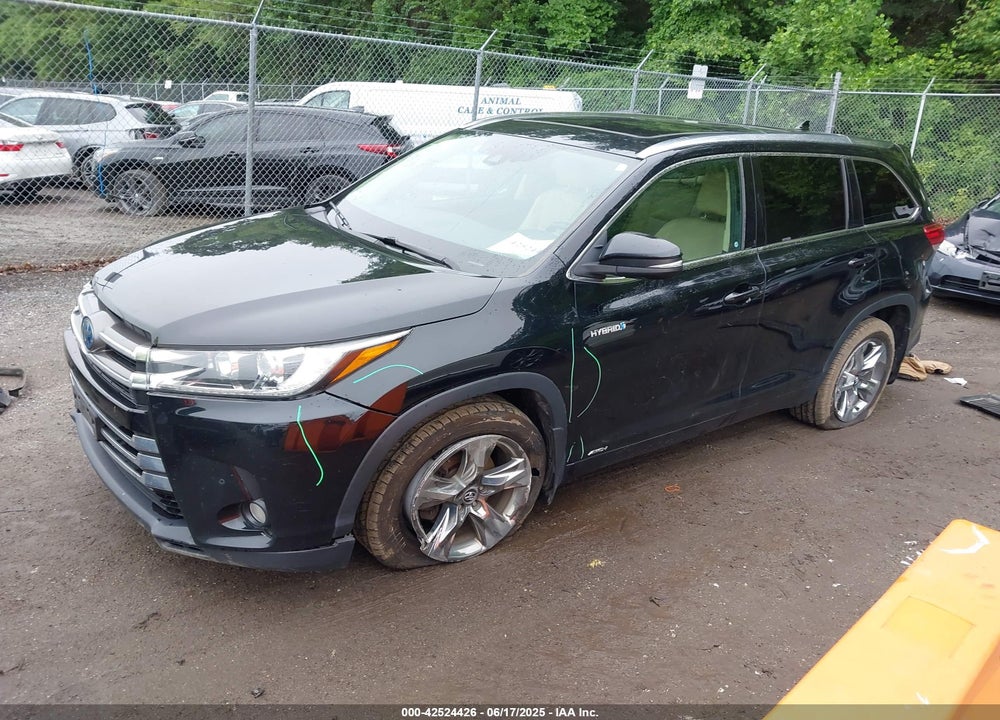 2018 TOYOTA HIGHLANDER HYBRID VIN: 5TDDGRFH1JS050550