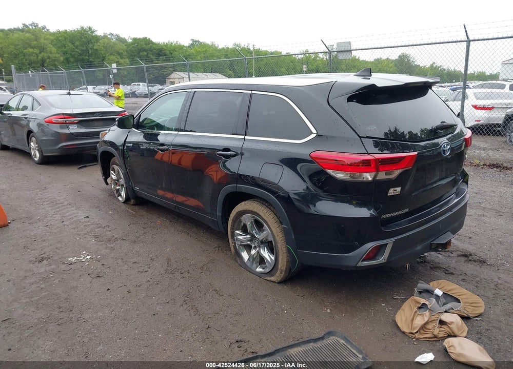 2018 TOYOTA HIGHLANDER HYBRID VIN: 5TDDGRFH1JS050550