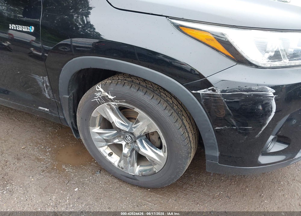 2018 TOYOTA HIGHLANDER HYBRID VIN: 5TDDGRFH1JS050550