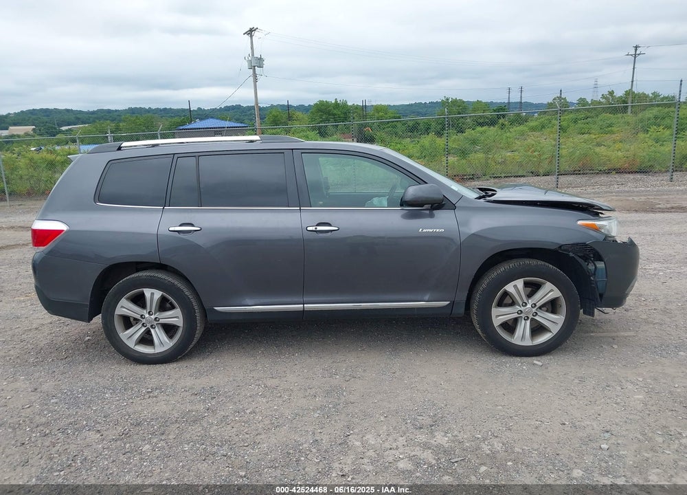 2013 TOYOTA HIGHLANDER VIN: 5TDDK3EH3DS187524