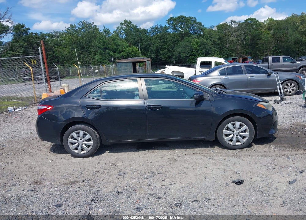 2014 TOYOTA COROLLA VIN: 2T1BURHE0EC160622