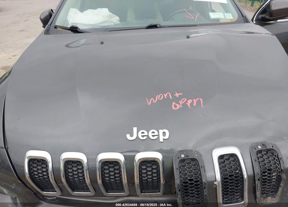 2016 JEEP CHEROKEE LATITUDE VIN: 1C4PJMCB1GW340555