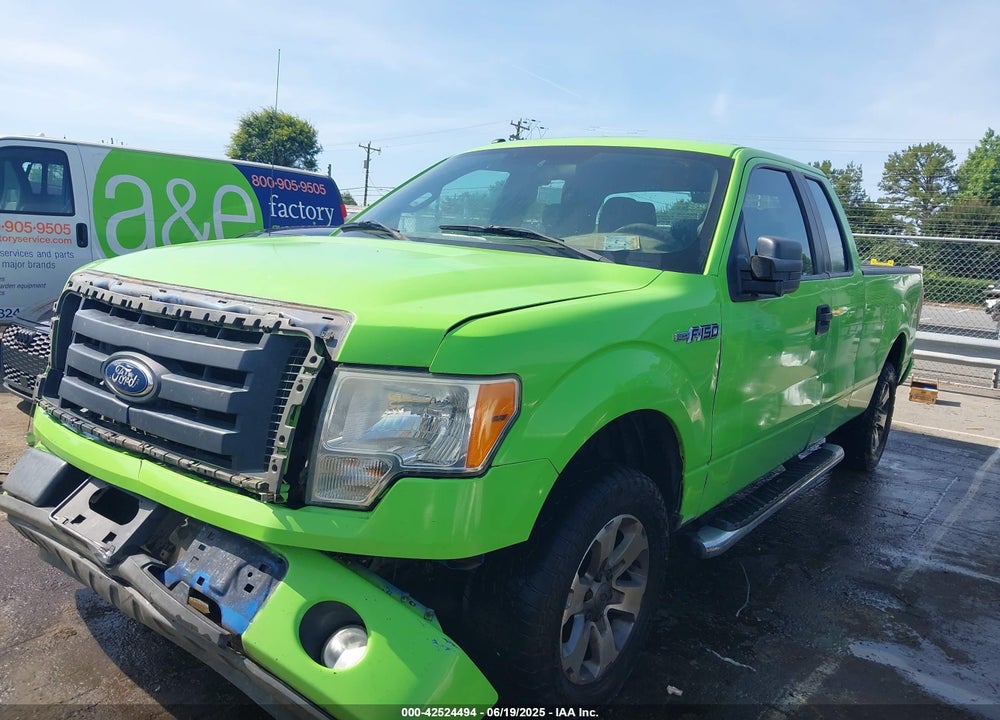 2012 FORD F-150 VIN: 1FTFX1CF0CFA75617