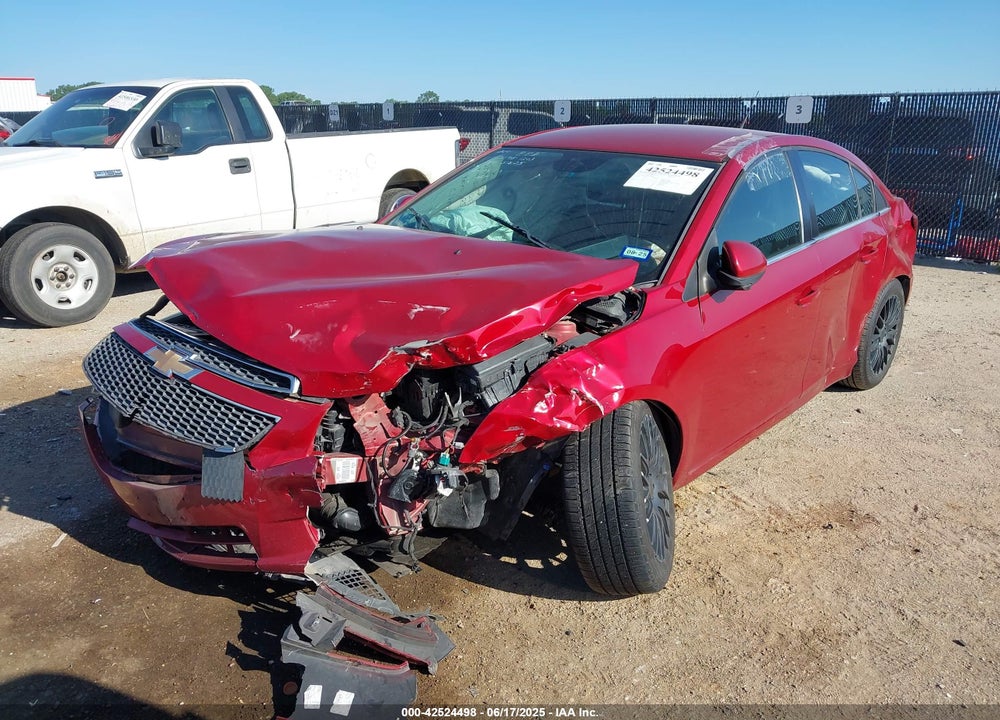 2014 CHEVROLET CRUZE VIN: 1G1P75SZ8E7100681
