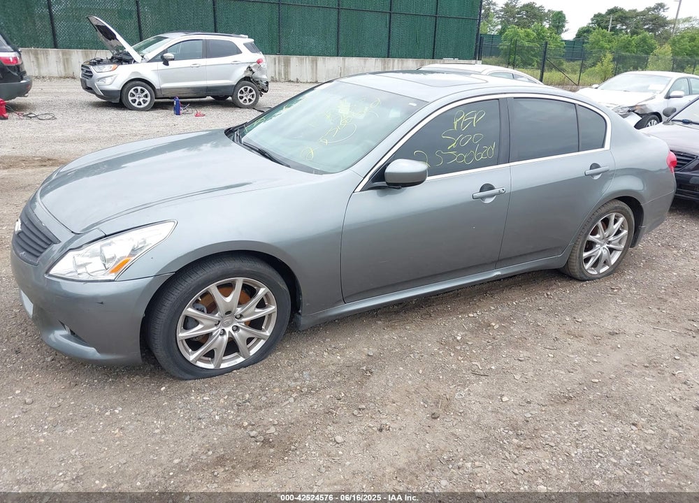 2010 INFINITI G37X VIN: JN1CV6AR8AM459322