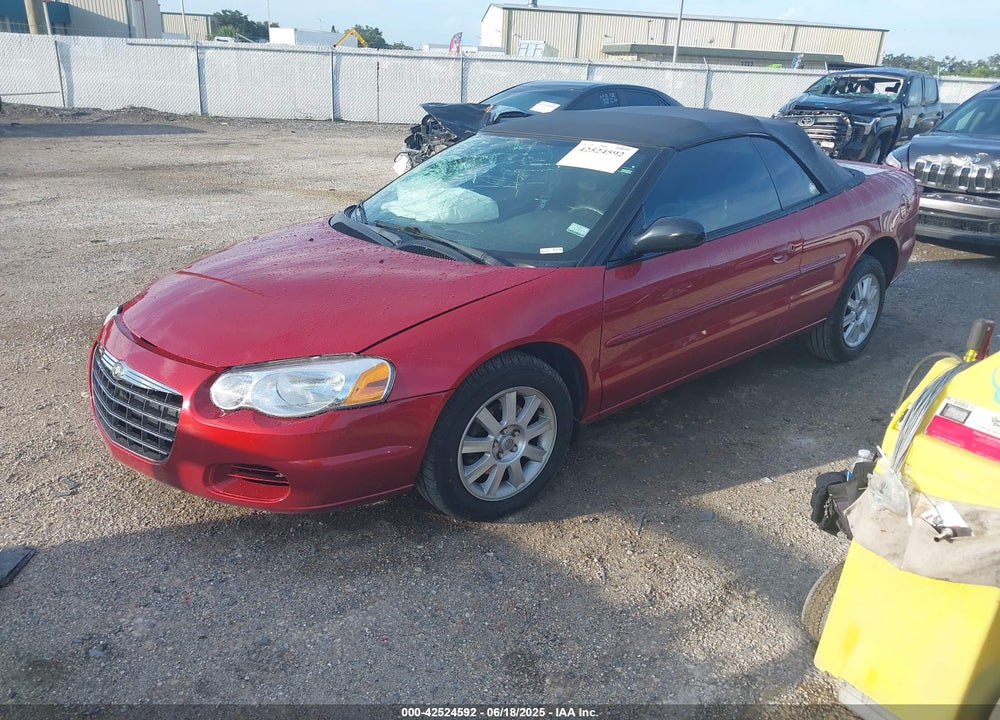 2005 CHRYSLER SEBRING GTC VIN: 1C3EL75R55N579563