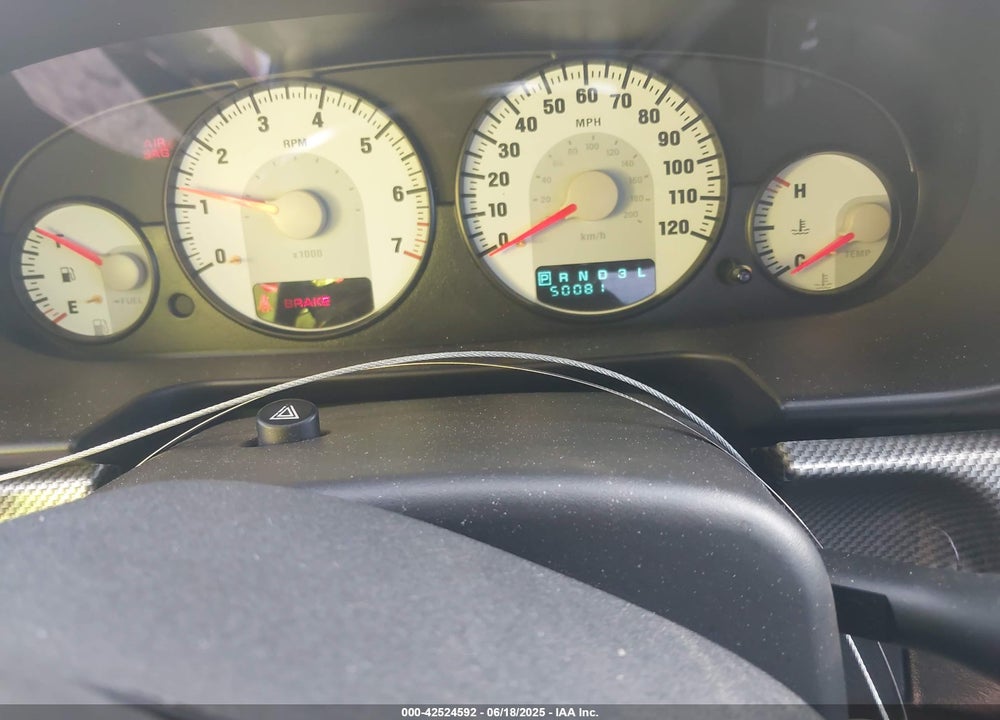2005 CHRYSLER SEBRING GTC VIN: 1C3EL75R55N579563