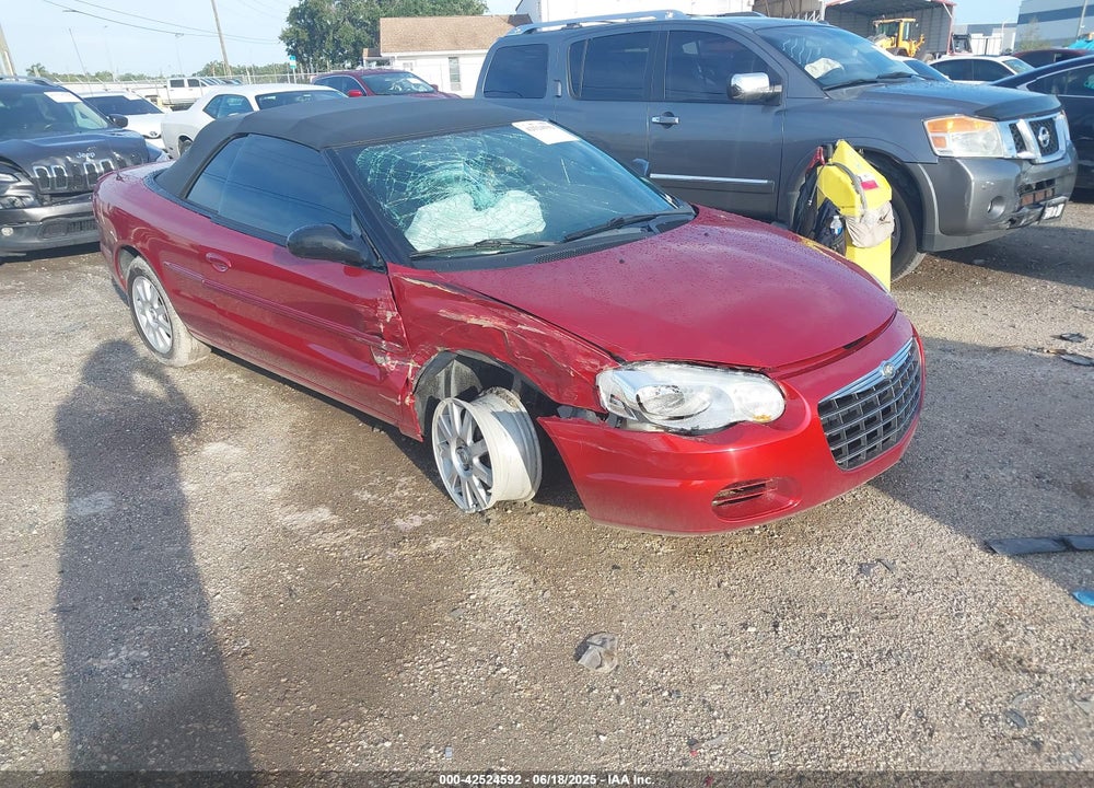 2005 CHRYSLER SEBRING GTC VIN: 1C3EL75R55N579563