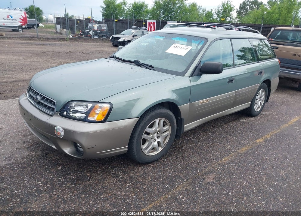 2003 SUBARU OUTBACK VIN: 4S3BH675337624859