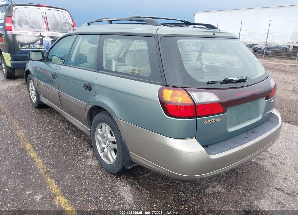 2003 SUBARU OUTBACK VIN: 4S3BH675337624859