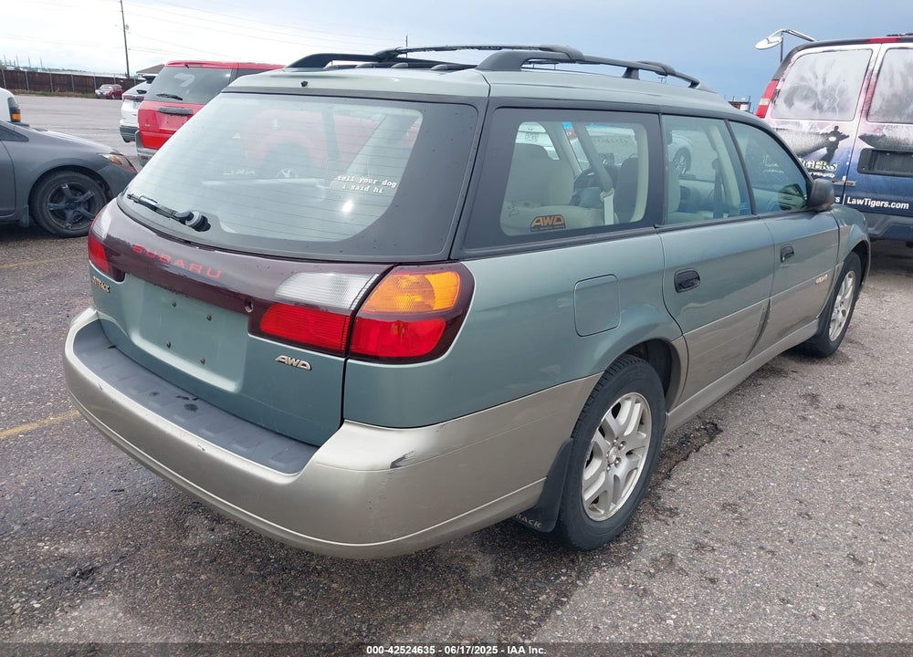2003 SUBARU OUTBACK VIN: 4S3BH675337624859