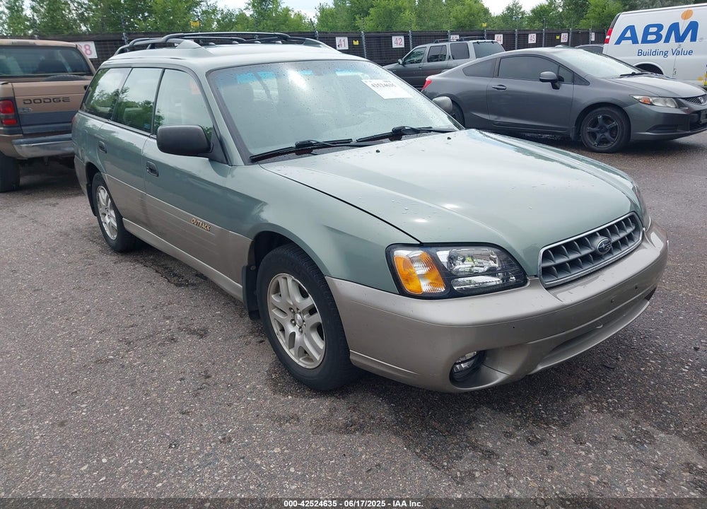 2003 SUBARU OUTBACK VIN: 4S3BH675337624859