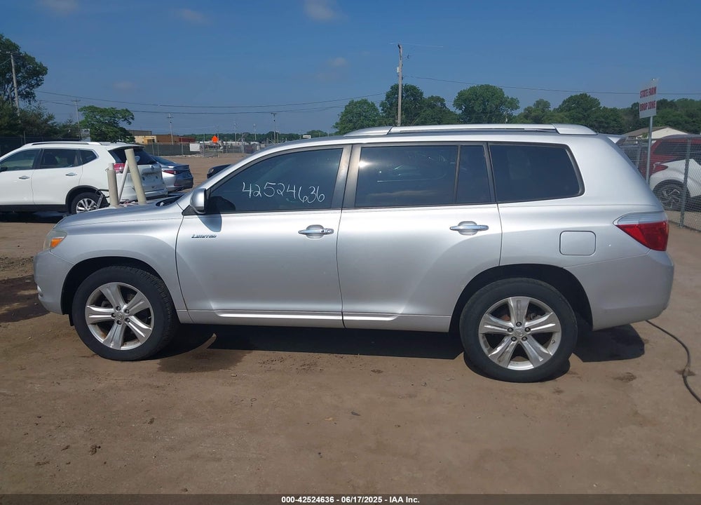 2008 TOYOTA HIGHLANDER LIMITED VIN: JTEES42A982024063