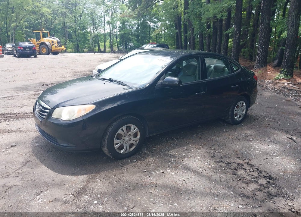 2010 HYUNDAI ELANTRA BLUE VIN: KMHDU4AD0AU171349