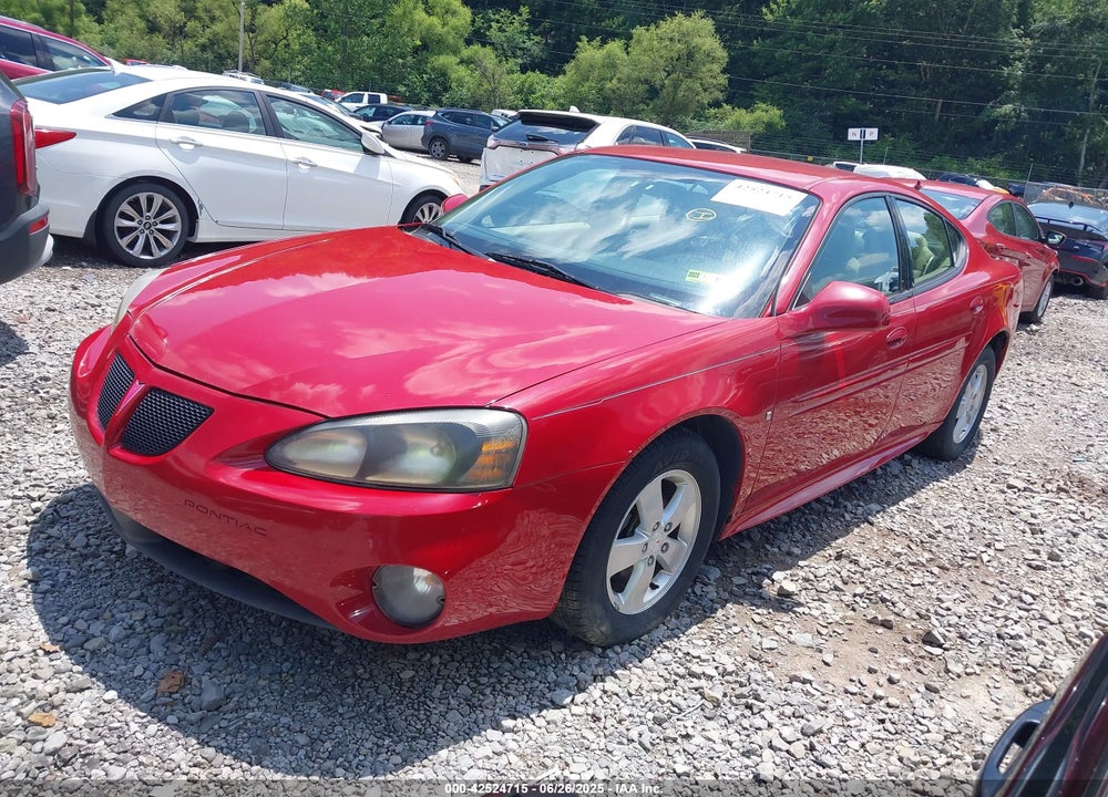 2008 PONTIAC GRAND PRIX VIN: 2G2WP552981160511