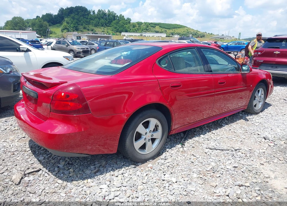 2008 PONTIAC GRAND PRIX VIN: 2G2WP552981160511
