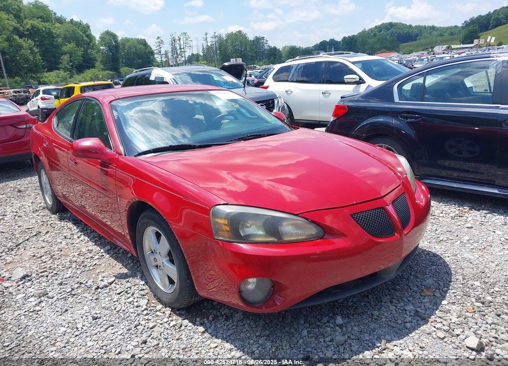 2008 PONTIAC GRAND PRIX VIN: 2G2WP552981160511