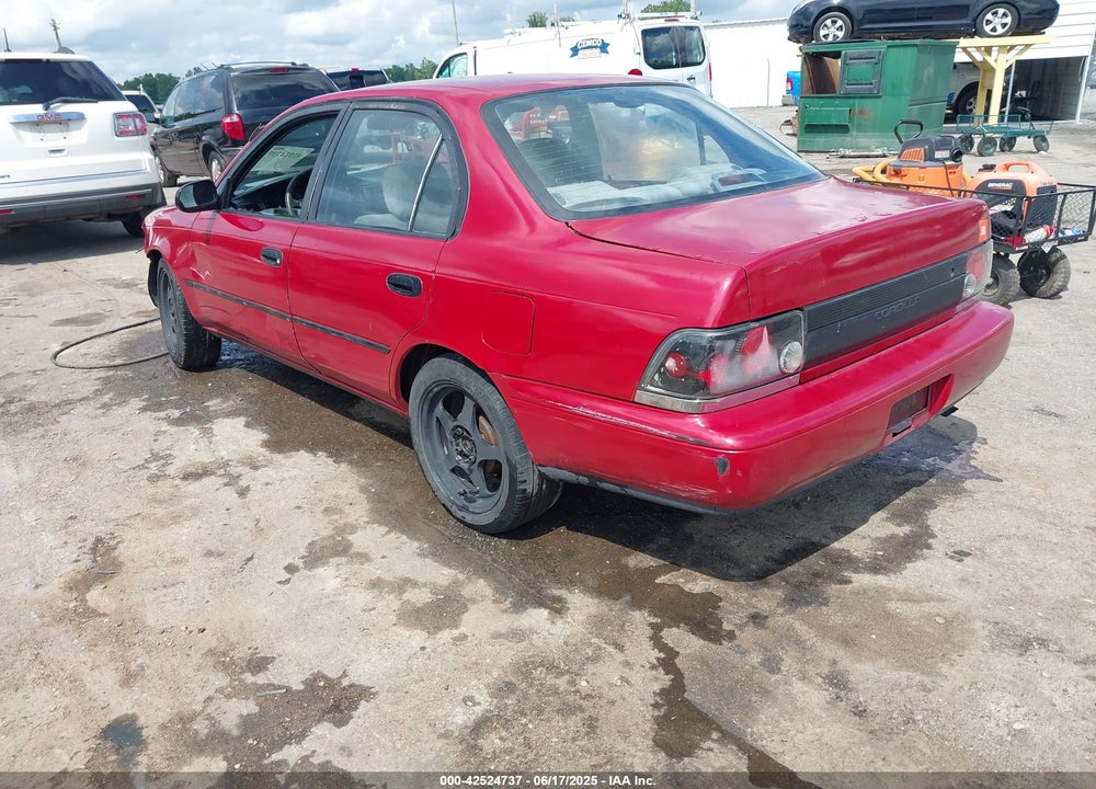 1993 TOYOTA COROLLA LE/DX VIN: 1NXAE09E2PZ074930