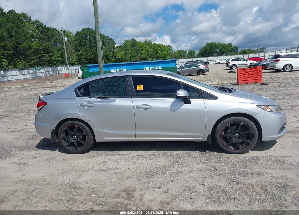 2013 HONDA CIVIC VIN: 19XFB2F5XDE009871