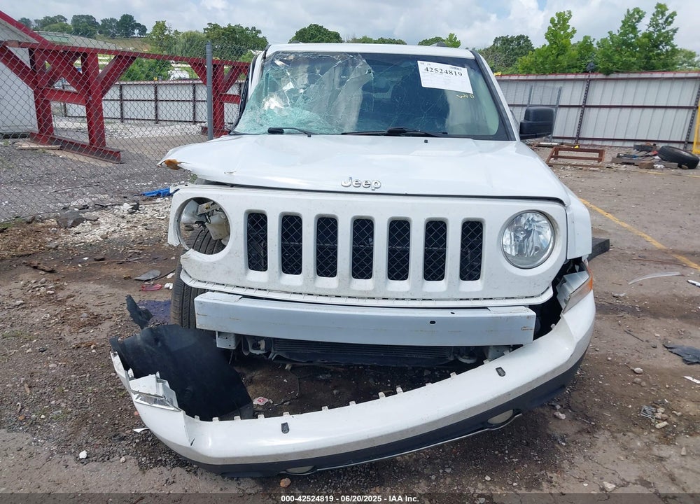 2016 JEEP PATRIOT VIN: 1C4NJRAB1GD618356